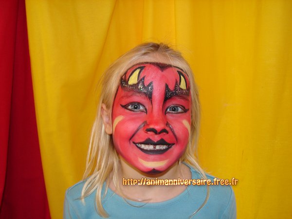 modele maquillage enfants